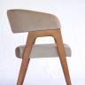 Стул-кресло Бакки орех/ бежевый
