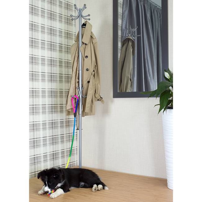 Вешалка напольная Пико 10 металлик