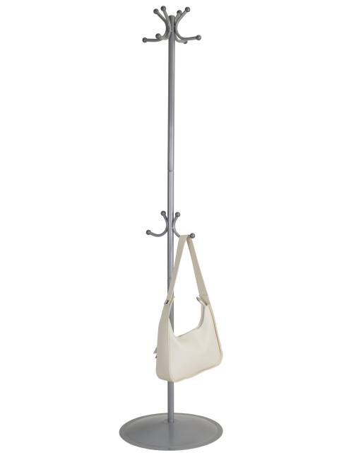 Вешалка напольная Пико 10 металлик
