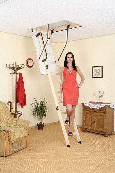 Чердачная складная лестница Extra Чердачная складная лестница Extra