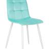 Набор 4 шт Стул обеденный DOBRIN CHILLY, Мятный Holland 50, основание белое