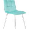 Набор 4 шт Стул обеденный DOBRIN CHILLY, Мятный Holland 50, основание белое