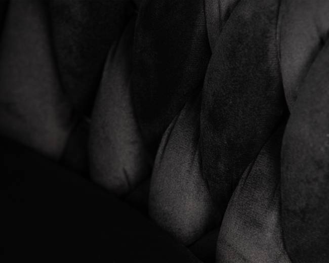 Стул барный DOBRIN MARCEL, черный велюр (MJ9-101)