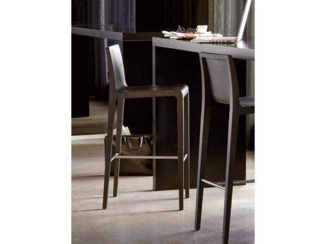 Стул деревянный барный Young венге 410х515х1015 мм Стул деревянный барный Young венге 410х515х1015 мм