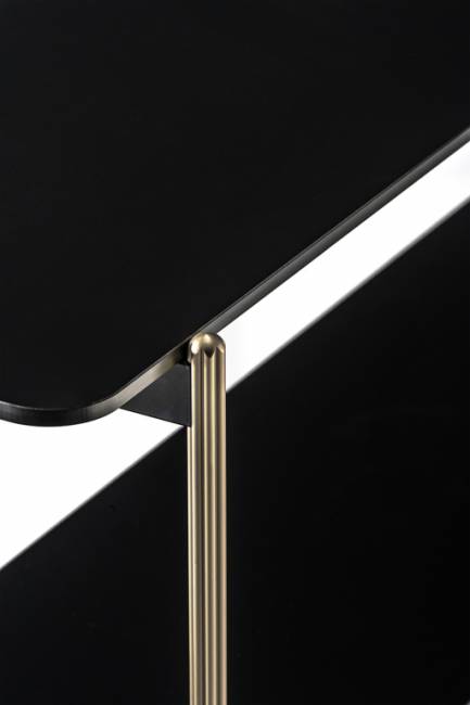 Стеллаж книжный Blume System античная латунь, черный 1290х360х885 мм