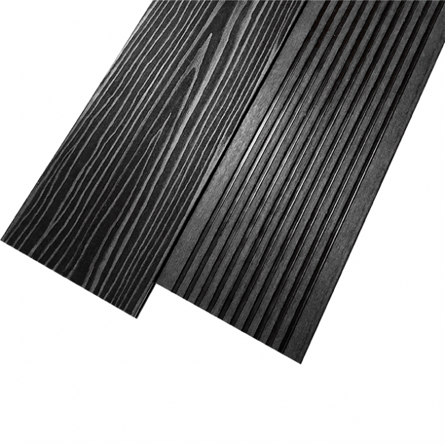 Террасная доска из ДПК UnoDeck Solid, 154х20х3000/4000 4000, Графит