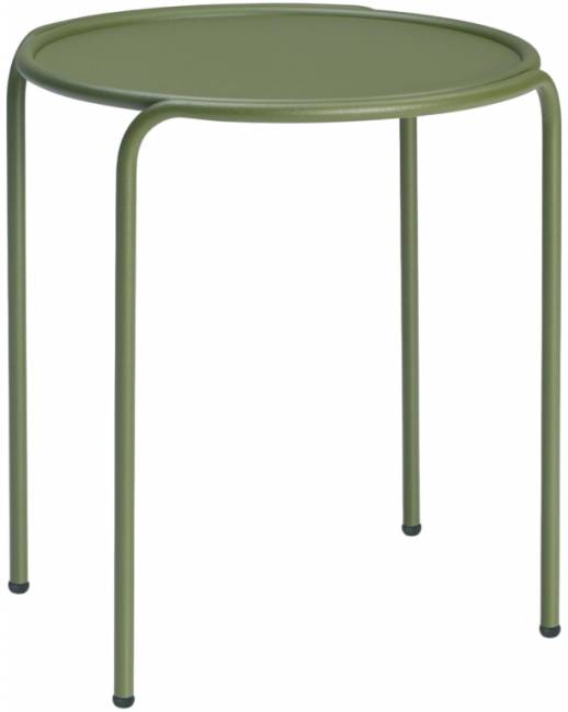 Столик кофейный металлический Dress Code оливковый 490х450х500 мм
