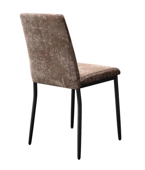 Стул DikLine 270 M05 шоколад, ножки черные