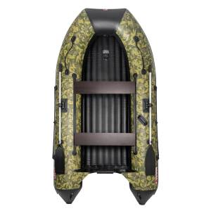 Лодка Алтай А340 надувное дно, принт КМФ (модель А-S340AS) Тонар