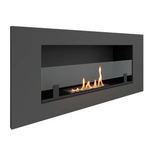 Биокамин встраиваемый SteelHeat LONG 900 LITE Small (Стекло)