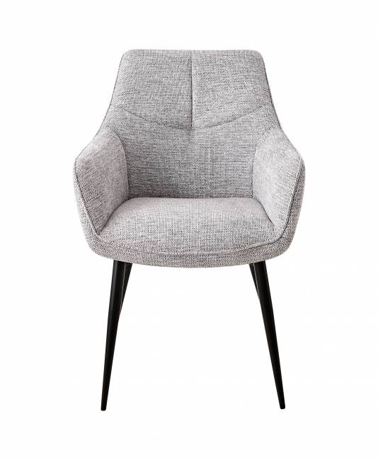 Стул обеденный Lynet рогожка светло-серый