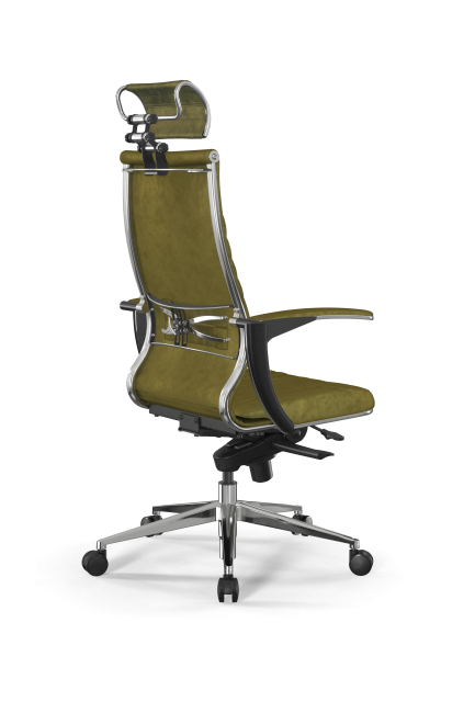 Кресло Samurai B2-13U - GoyaLE /Kc31/Wm31/U0mV-mL/H2cV-3D(M06.B32.G11.W03), оливковый