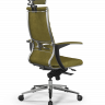 Кресло Samurai B2-13U - GoyaLE /Kc31/Wm31/U0mV-mL/H2cV-3D(M06.B32.G11.W03), оливковый