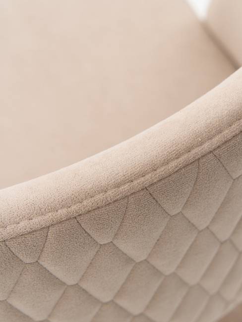 Стул Dominic Beige Romb / Gold