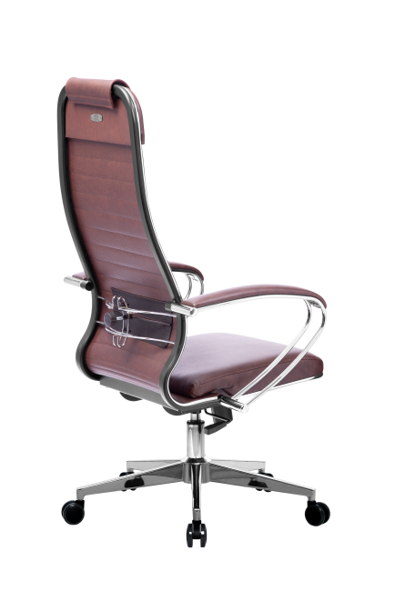 Кресло МЕТТА-6.1(MPES)/подл.116/осн.004, темно-коричневый