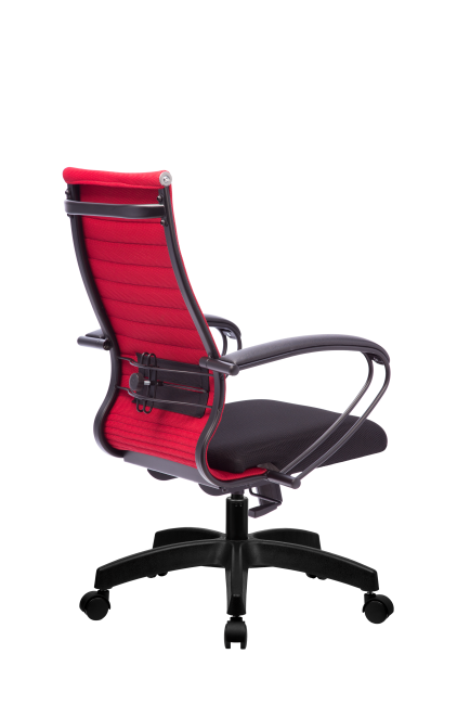 Кресло МЕТТА-19(MPRU)/подл.130/осн.001, красный