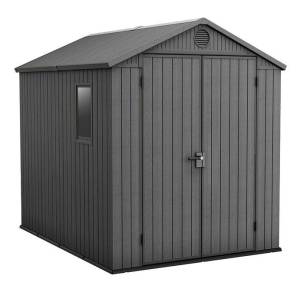 Сарай "Дарвин 6х8" (размеры 183 х 244 см), серый Сарай "Дарвин 6х8" (размеры 183 х 244 см), серый