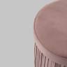 Пуф складной с ящиком Store Round пыльно-розовый