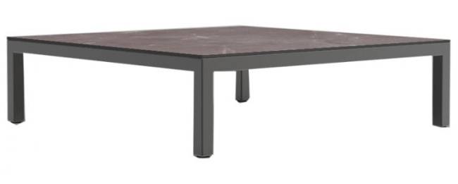 Столик ламинированный журнальный Slim Center Low Table (E) 740х740х210 мм