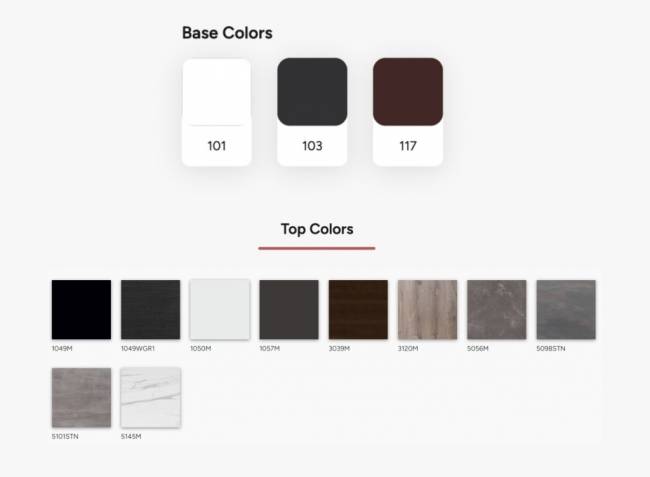 Столик ламинированный журнальный Slim Center Low Table (E) 740х740х210 мм