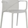 Кресло пластиковое Evo-K светло-серый 570х540х780 мм Кресло пластиковое Evo-K светло-серый 570х540х780 мм