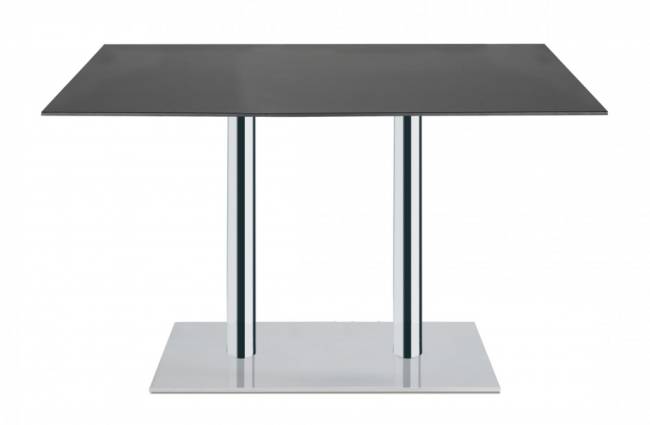 Столешница прямоугольная Solid Compact 790x690 антрацит 790х690х12 мм