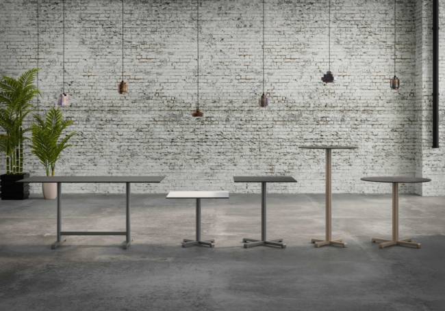 Столешница прямоугольная Solid Compact 790x690 антрацит 790х690х12 мм