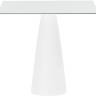 Стол из HPL пластика светящийся Hopla Lighting белый 790х790х720 мм