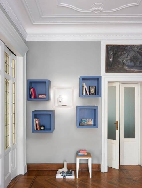 Куб открытый пластиковый светящийся Open Cube 75 Lighting белый 730х730х730 мм