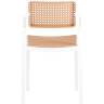 Стул пластиковый Milto белый