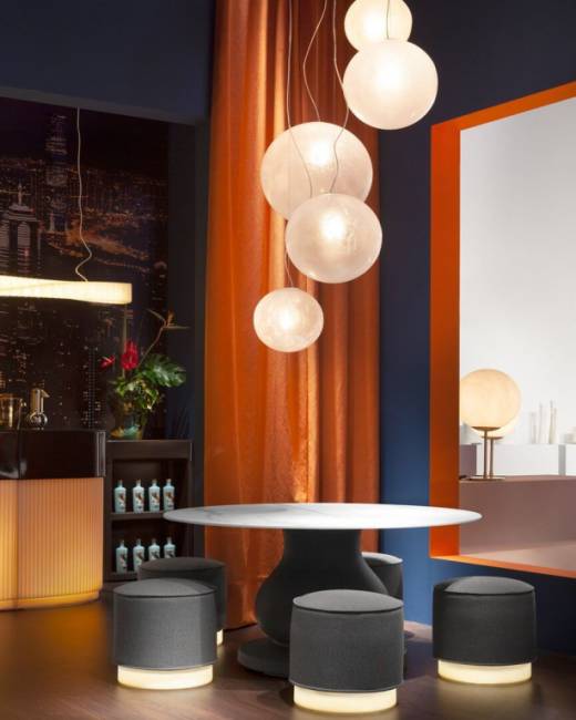 Пуф пластиковый светящийся Mara Lighting LED Ø420х450 мм Пуф пластиковый светящийся Mara Lighting LED Ø420х450 мм