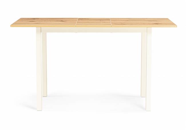 Стол деревянный Аркон 110(130)х68х75 дуб вотан / белый