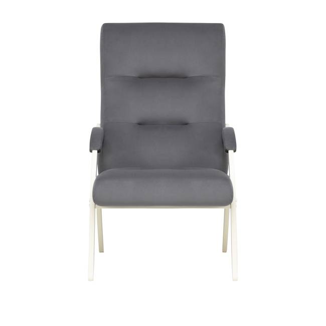 Кресло Leset Дэми Слоновая кость V32 серый