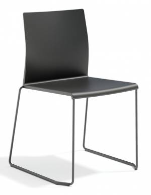 Cтул пластиковый на полозьях Artesia S 540х510х820 мм