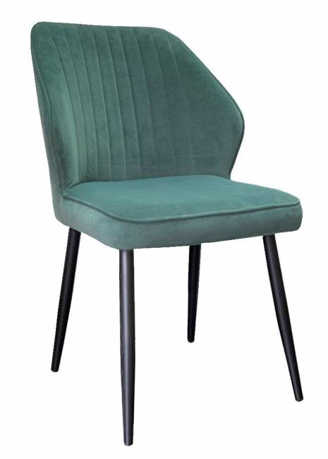 Стул DikLine 222М микровелюр Z39 авокадо, ножки черные Стул DikLine 222М микровелюр Z39 авокадо, ножки черные