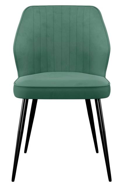 Стул DikLine 222М микровелюр Z39 авокадо, ножки черные Стул DikLine 222М микровелюр Z39 авокадо, ножки черные