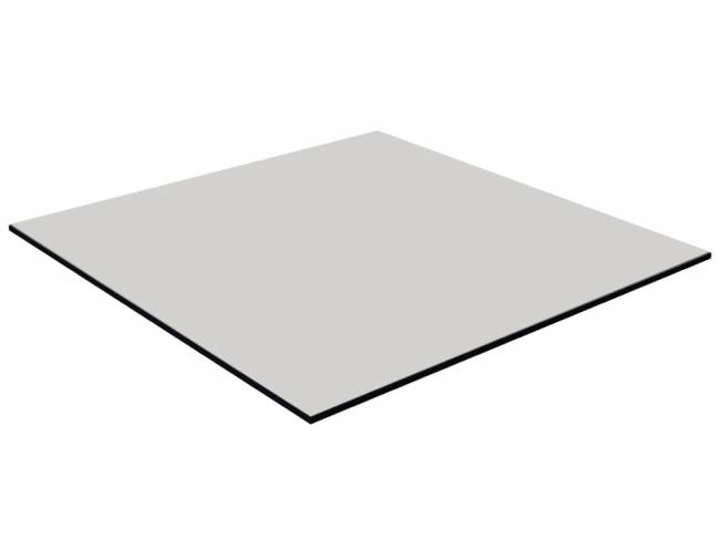 Столешница квадратная HPL Fitto белый 690х690х12 мм
