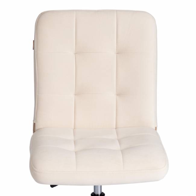 Кресло FIESTA флок , молочный, 4 молочный флок