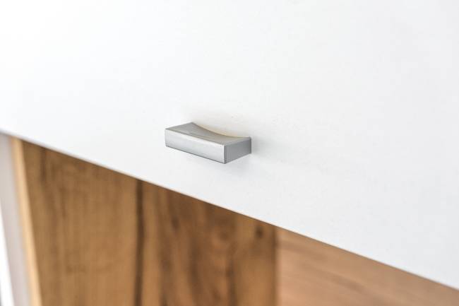 Стенка для гостиной Бэль № 07, цвет дуб крафт золотой/белый премиум