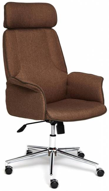 Кресло CHARM коричневый/коричневый ткань