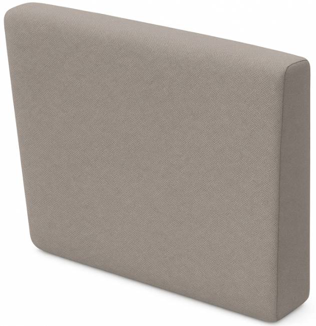 Подушка угловая для спинки дивана Portofino Lounge светло-коричневый 650х350х190 мм