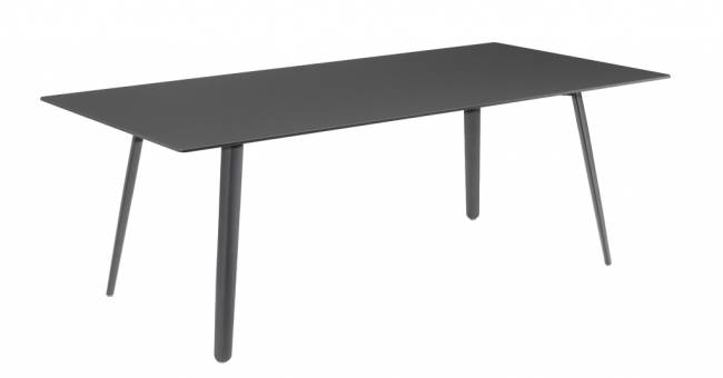 Стол ламинированный Squid антрацит, черный fenix 2090х1000х730 мм Стол ламинированный Squid антрацит, черный fenix 2090х1000х730 мм