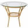 Стол Bali (Бали) из искусственного ротанга, слоновая кость
