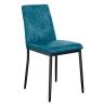 Стул DikLine 270 M19 бирюза, ножки черные