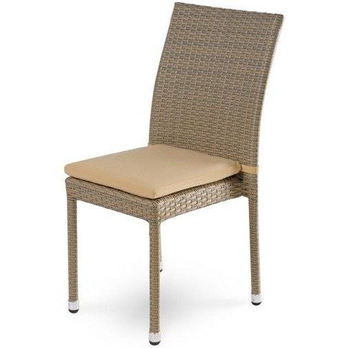 Плетеный стул ROME, банкетный, светло-коричневый