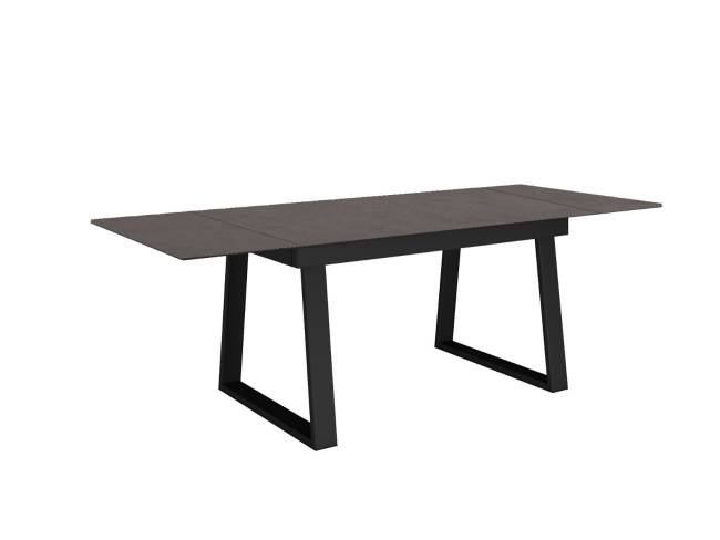 Стол DikLine DZ160 хромикс бронза/черный (2 уп.)