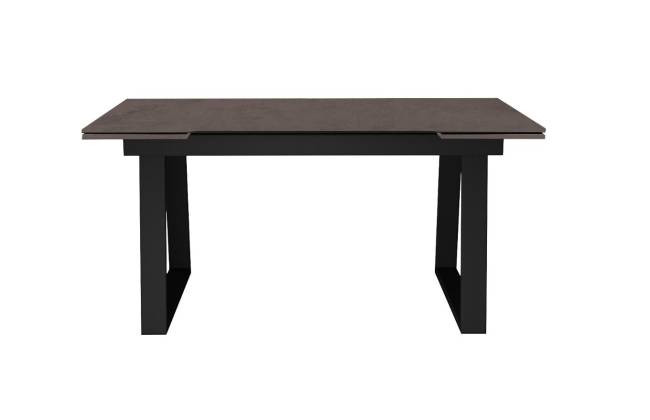 Стол DikLine DZ160 хромикс бронза/черный (2 уп.)