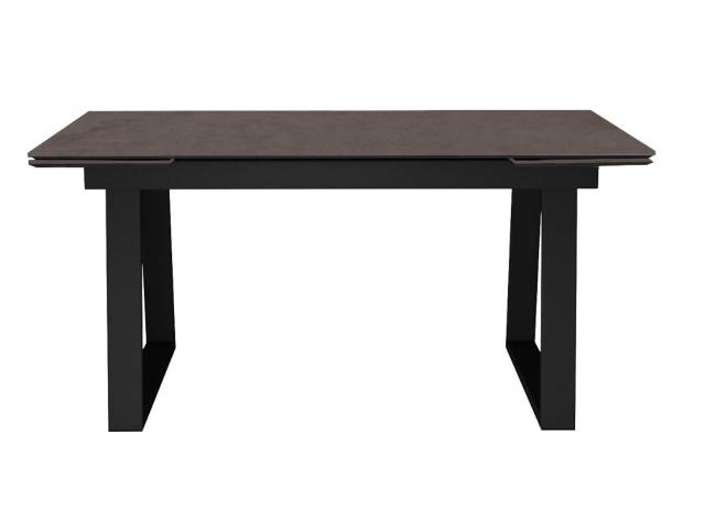 Стол DikLine DZ160 хромикс бронза/черный (2 уп.)