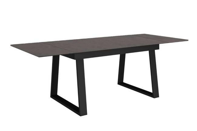 Стол DikLine DZ160 хромикс бронза/черный (2 уп.)