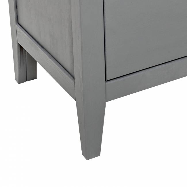 Leset Шкаф-витрина "Мира" (Шкаф для посуды 23) Серый Leset Шкаф-витрина "Мира" (Шкаф для посуды 23) Серый